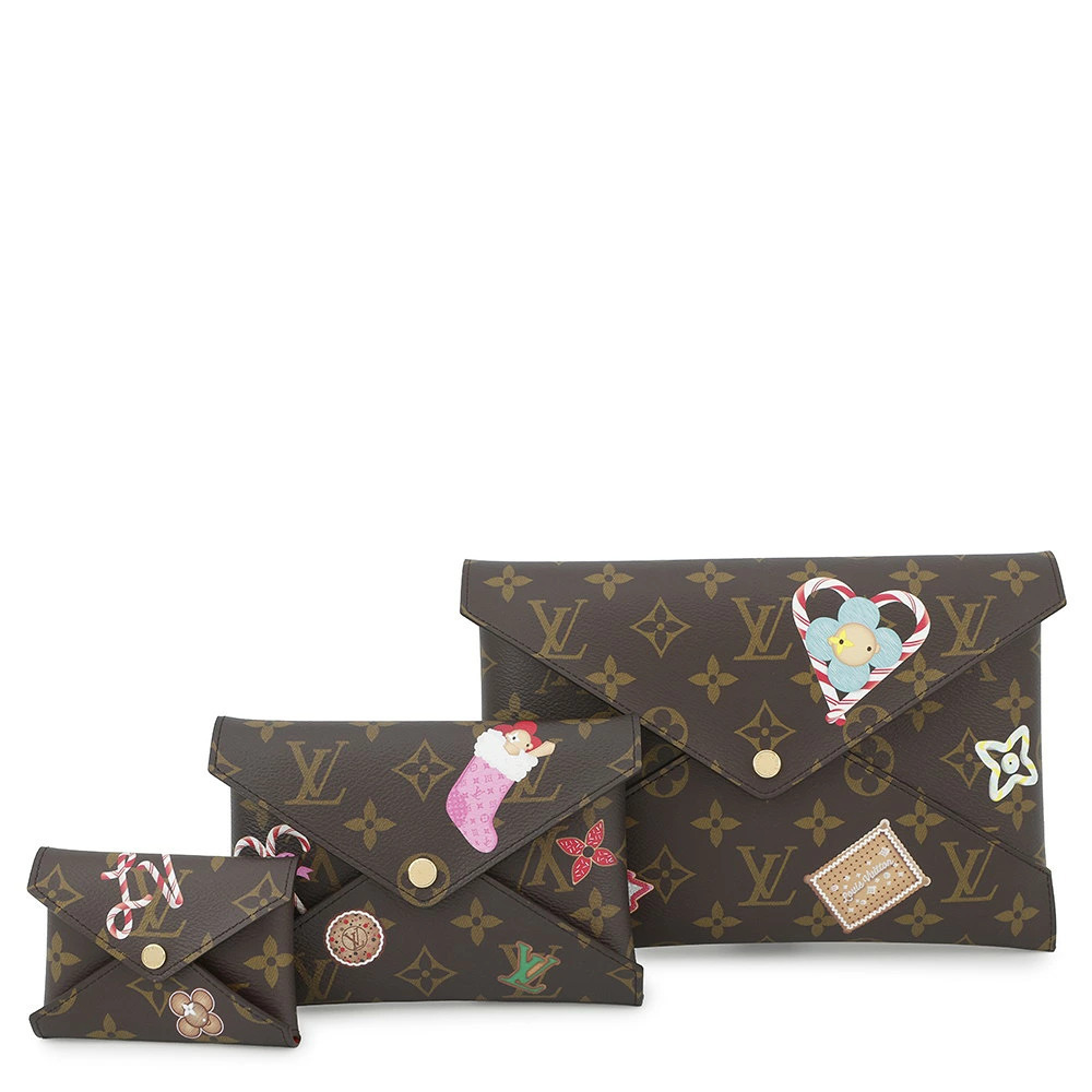 Louis Vuitton Monogram Pochette Kirigami Clutch Bag Limited Edition Vivienne